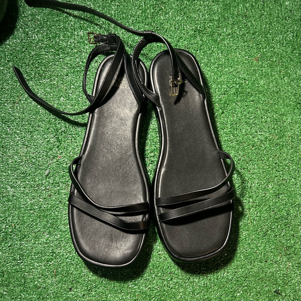 Wild Fable Black Strappy Sandals